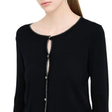 Cardigan donna con dettagli in lurex®