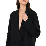 Blazer donna in envers satin