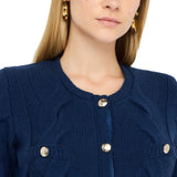 Abito donna in lana a trecce