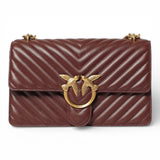 Borsa media a tracolla Love Bag One Chevron