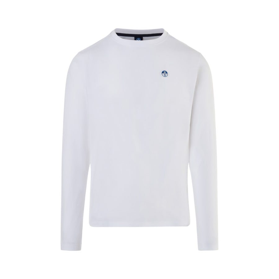 T-shirt uomo a maniche lunghe con logo