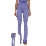 Leggings a zampa made up donna