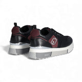 Sneakers donna in pelle e mesh