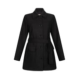Cappotto donna con cintura