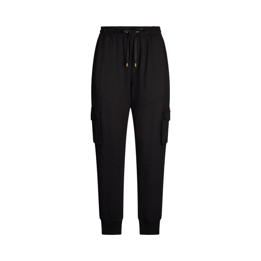 Pantaloni donna cargo in jersey