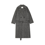 Cappotto donna lungo doppiopetto