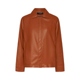 Giacca donna in tessuto spalmato