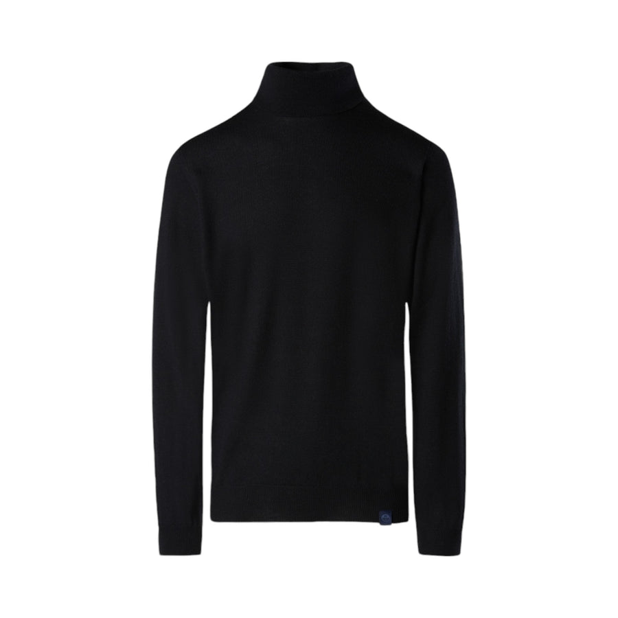 Maglione uomo dolcevita in hydrowool