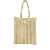 Borsa shopper media Easy Tote Bag in rafia