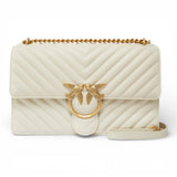 Borsa media a tracolla Love Bag One Chevron