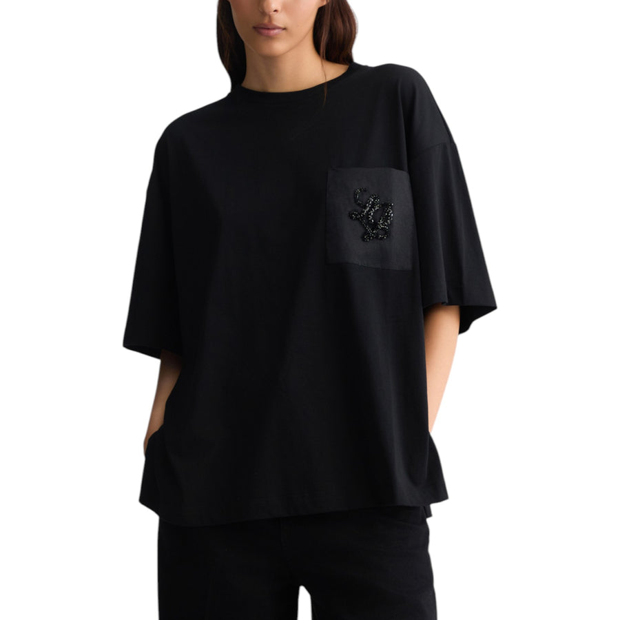 T-shirt donna in cotone