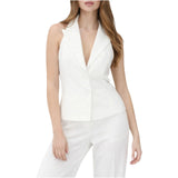 Gilet donna con scollo all'americana