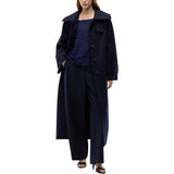 Cappotto Donna lungo in lana full strass