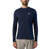 T-shirt uomo a maniche lunghe con logo