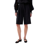 Bermuda donna in misto lino