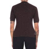 Maglia donna con micro-paillettes