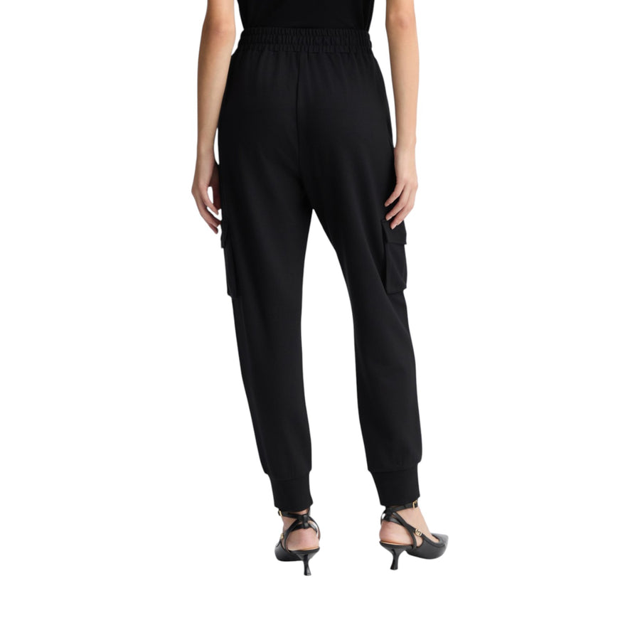 Pantaloni donna cargo in jersey