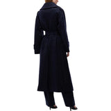 Cappotto Donna lungo in lana full strass