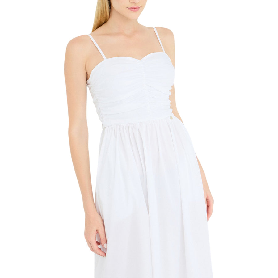 Vestito donna lungo in popeline