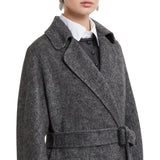 Cappotto donna lungo doppiopetto