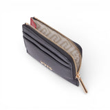 Porta carte donna con zip