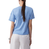 T-shirt donna con patch