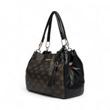 Borsa  donna a mano media con nappina