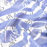 Foulard con stampa cuore