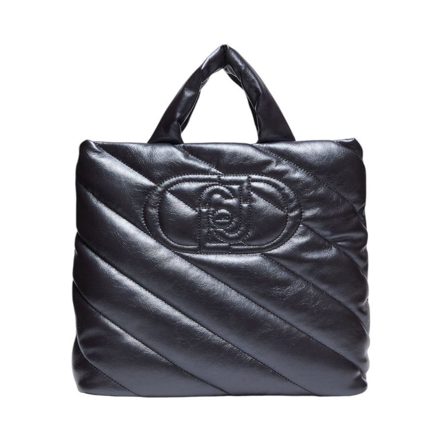 Shopping bag donna glossy matelassé