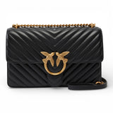 Borsa media a tracolla Love Bag One Chevron