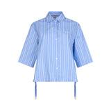 Camicia donna a maniche corte