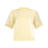Top donna con paillettes