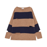 Maglione donna a righe