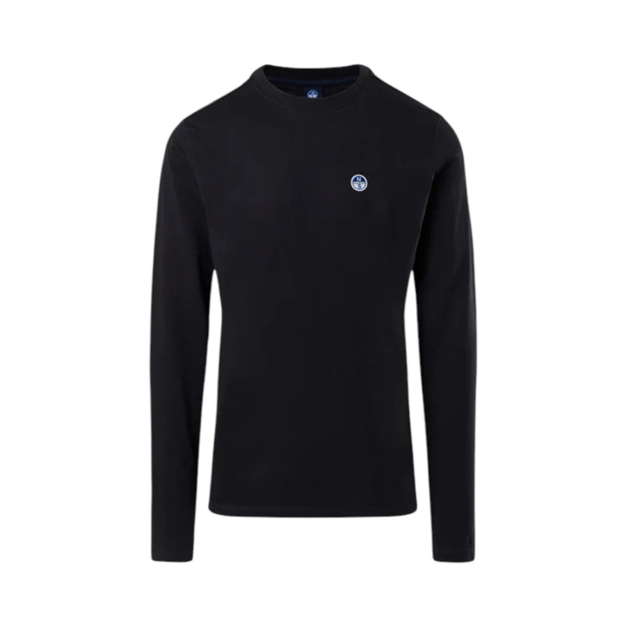 T-shirt uomo a maniche lunghe con logo