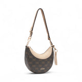 Borsa  hobo media con logo