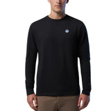 T-shirt uomo a maniche lunghe con logo