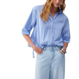 Camicia donna a maniche corte