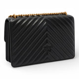 Borsa media a tracolla Love Bag One Chevron