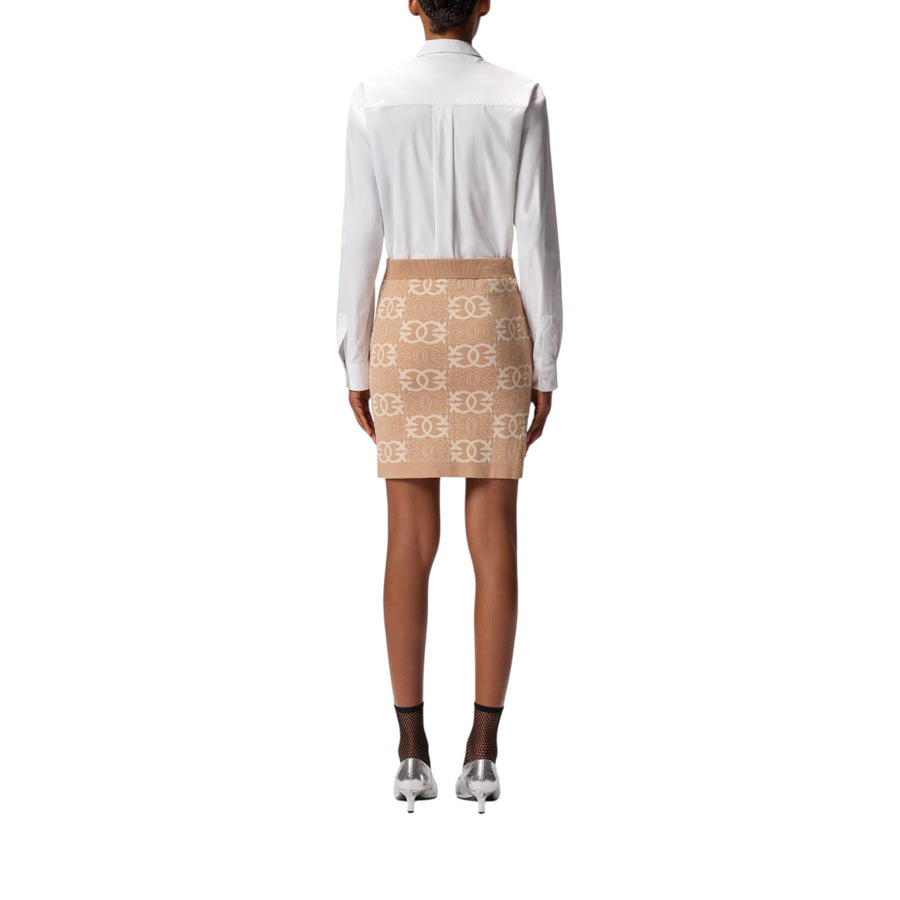 Minigonna donna con logo Love Birds