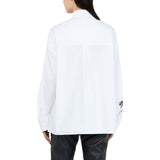 Camicia donna in cotone con stampa