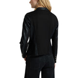 Giacca donna biker con tasche