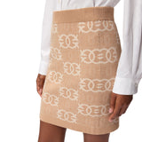 Minigonna donna con logo Love Birds