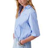 Camicia donna a maniche corte