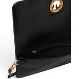 Pochette a tracolla media Love Bag Click Soft Horizontal in pelle