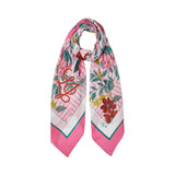 Stola con stampa floreale