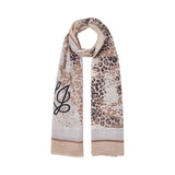 Stola con stampa animalier