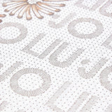 Foulard grande con logo