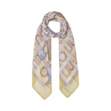 Foulard grande con logo