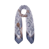 Foulard grande con logo