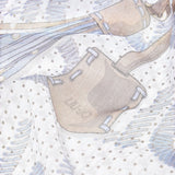 Foulard grande con logo